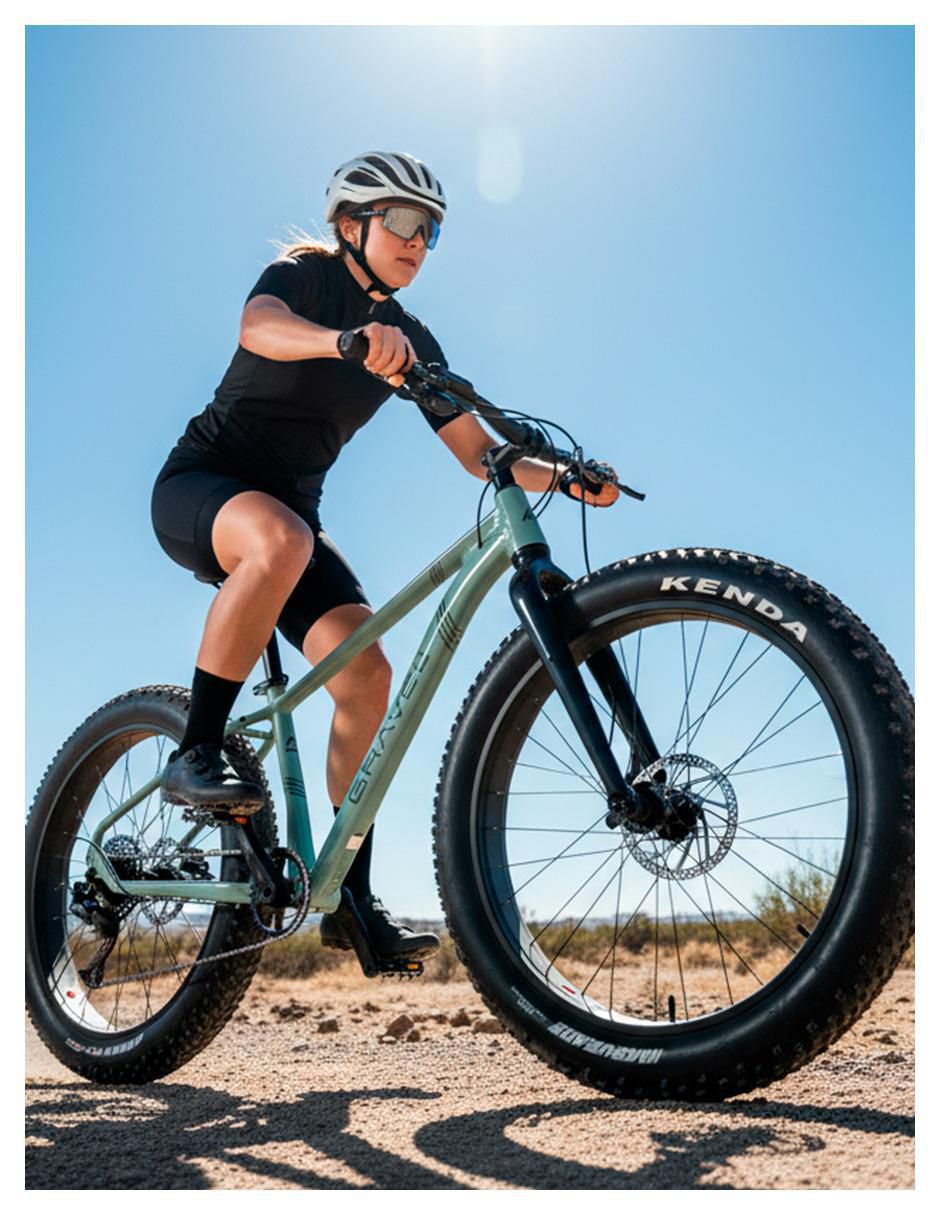 Bicicleta de montaña gravel "rodada" 26 triton m "para" unisex
