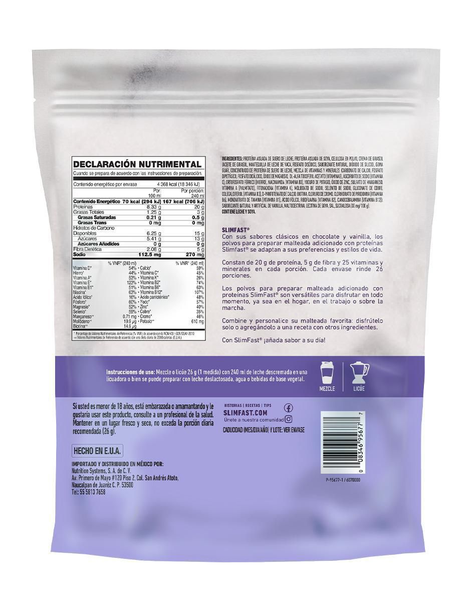 Bebida en polvo Malteada de vainilla High Protein 676 g 5