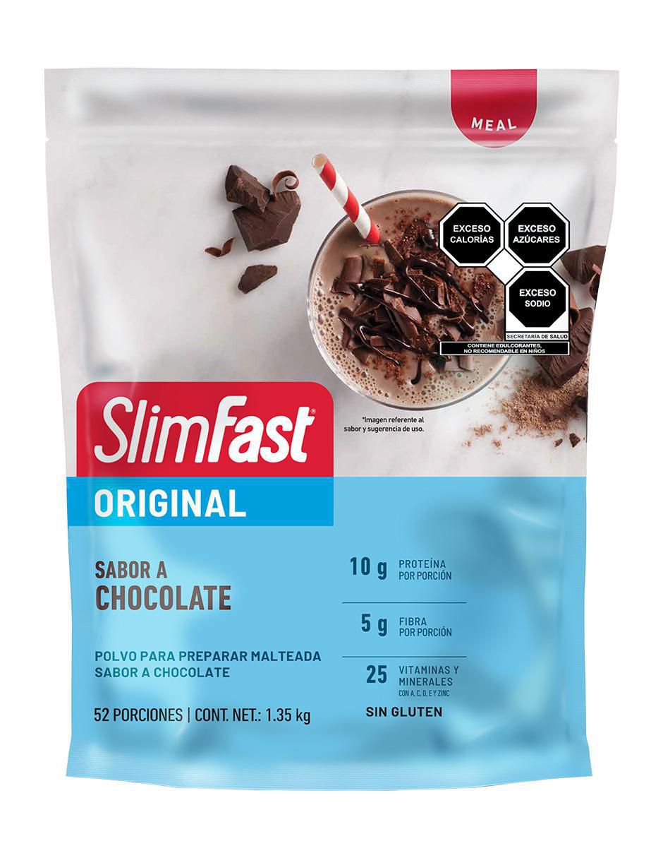 Bebida en polvo Malteada en polvo (52 porciones) de chocolate Original 1.35 kg