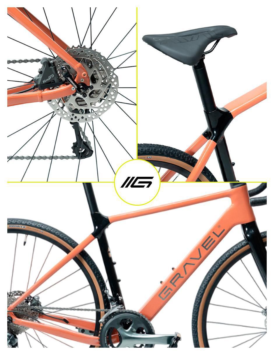 Bicicleta de montaña gravel "rodada" 700 tucson 2.0 52¨ "para" unisex