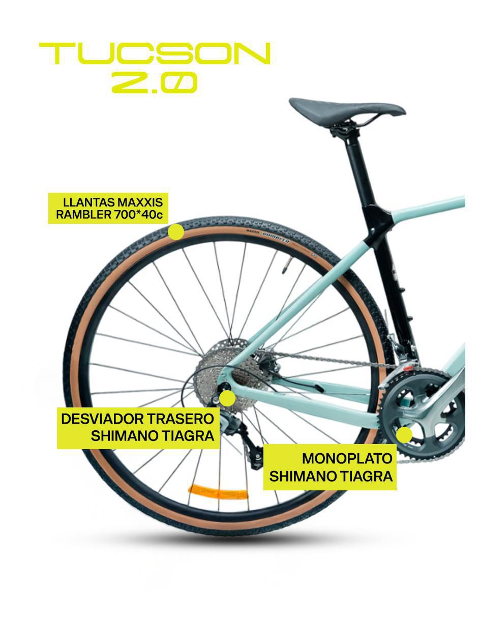 Bicicleta de montaña rodada 700 Tucson 2.0 unisex 4