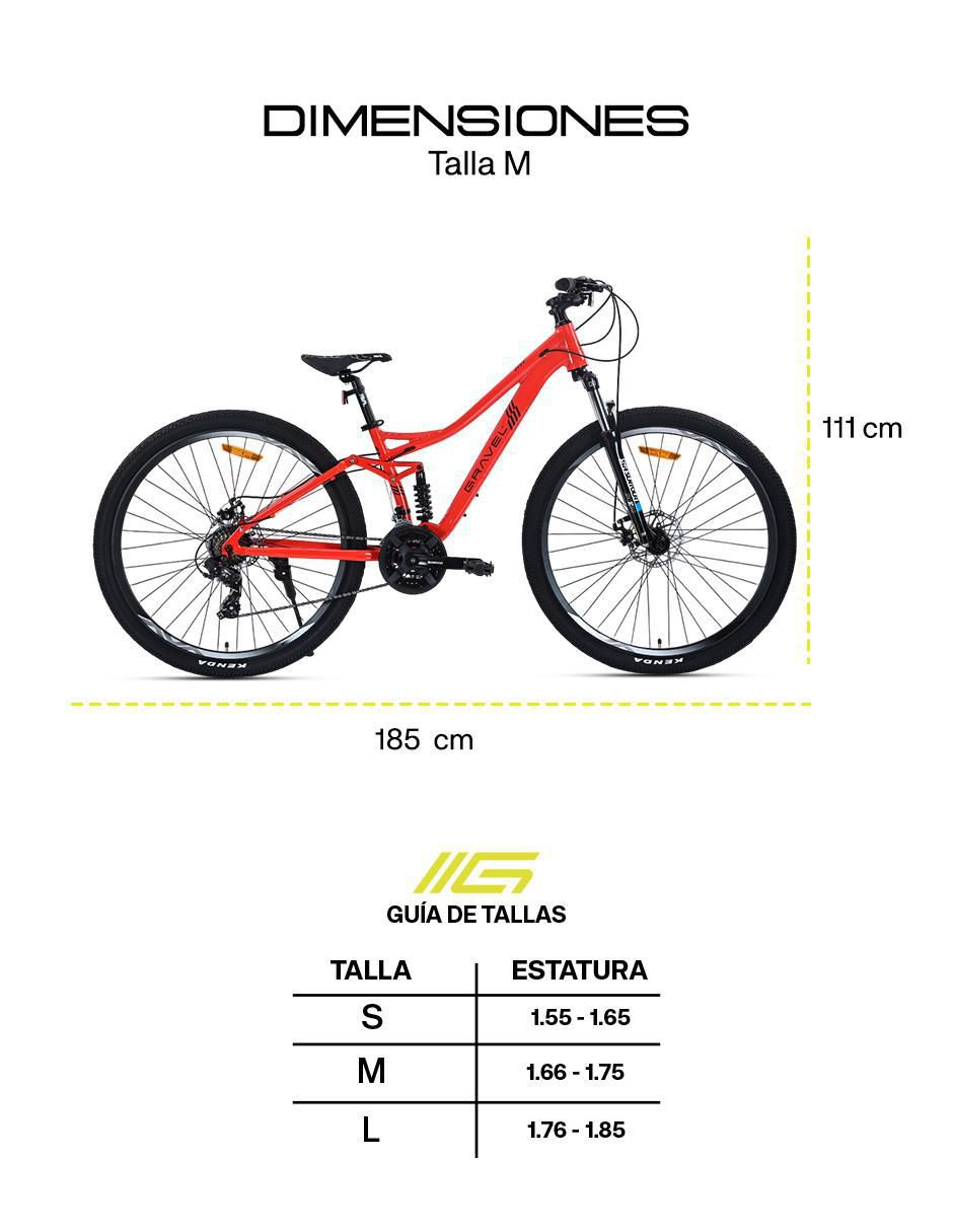 Bicicleta de montaña gravel "rodada" 29 everest r29 2.0 17"  "para" unisex