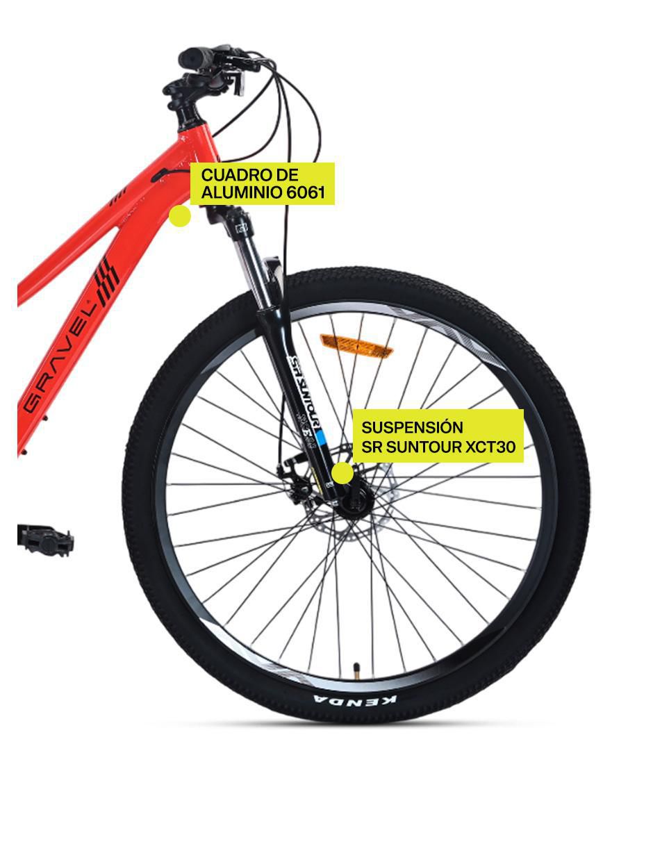 Bicicleta de montaña gravel "rodada" 29 everest r29 2.0 17"  "para" unisex