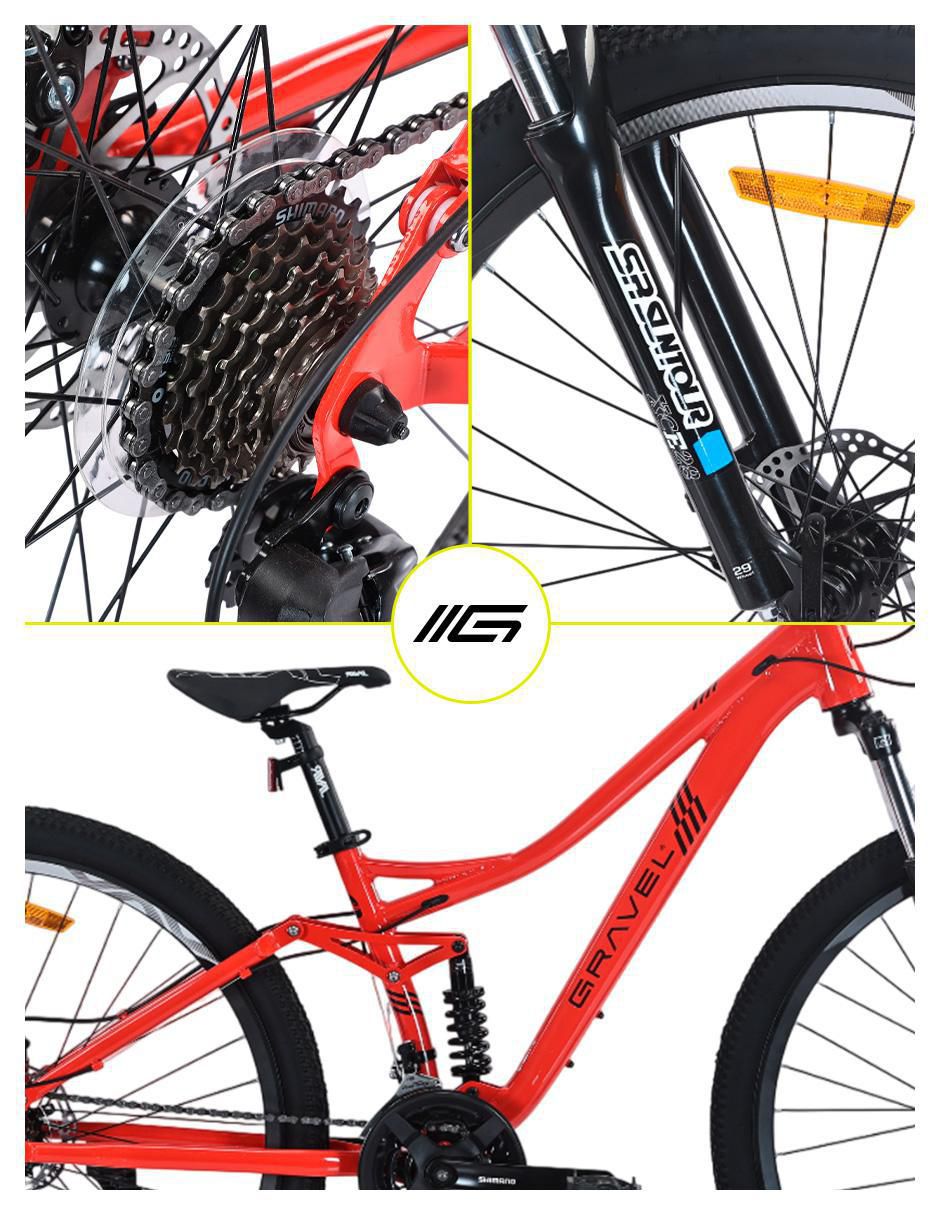 Bicicleta de montaña gravel "rodada" 29 everest r29 2.0 17"  "para" unisex