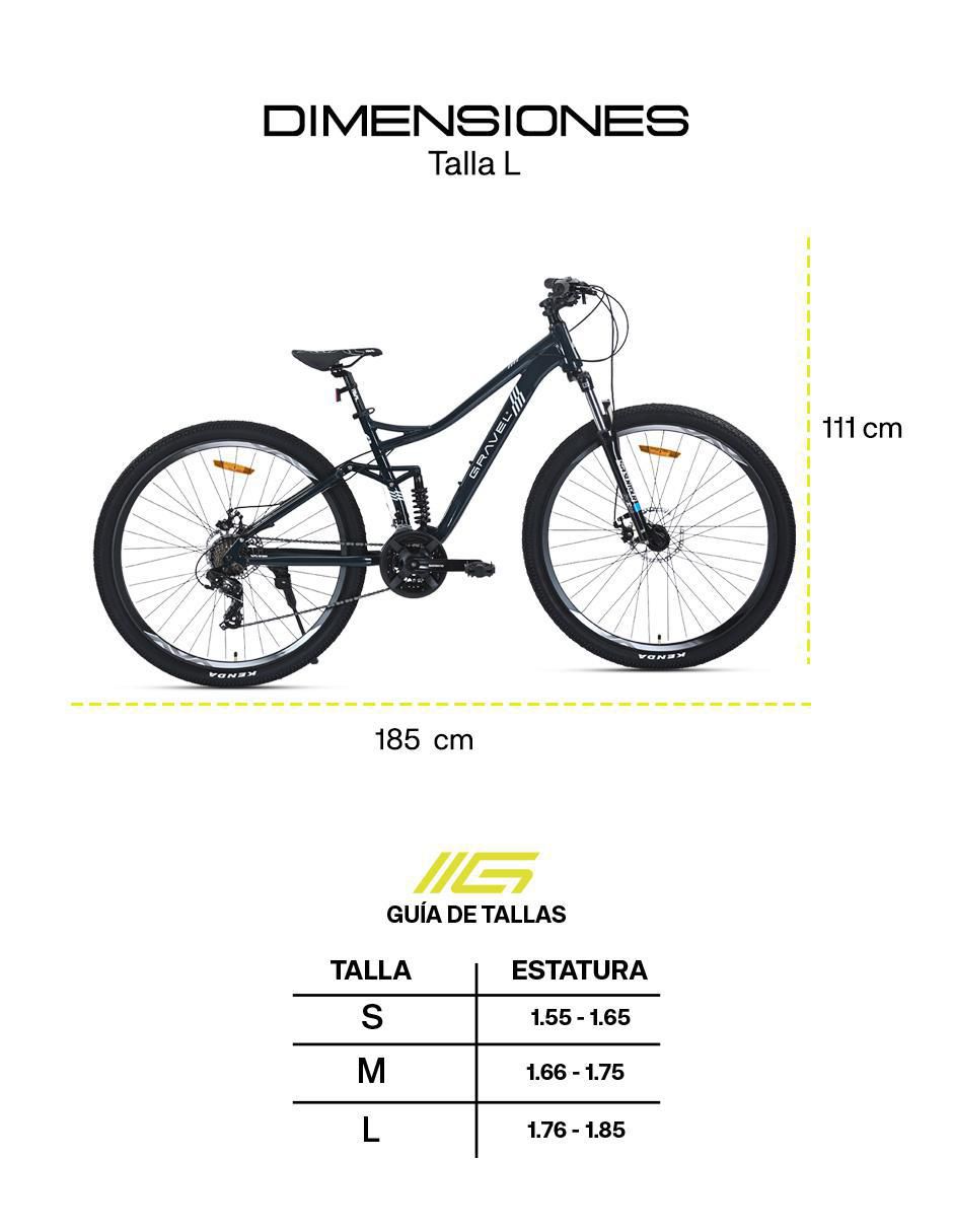 Bicicleta de montaña rodada 29 Everest unisex 10