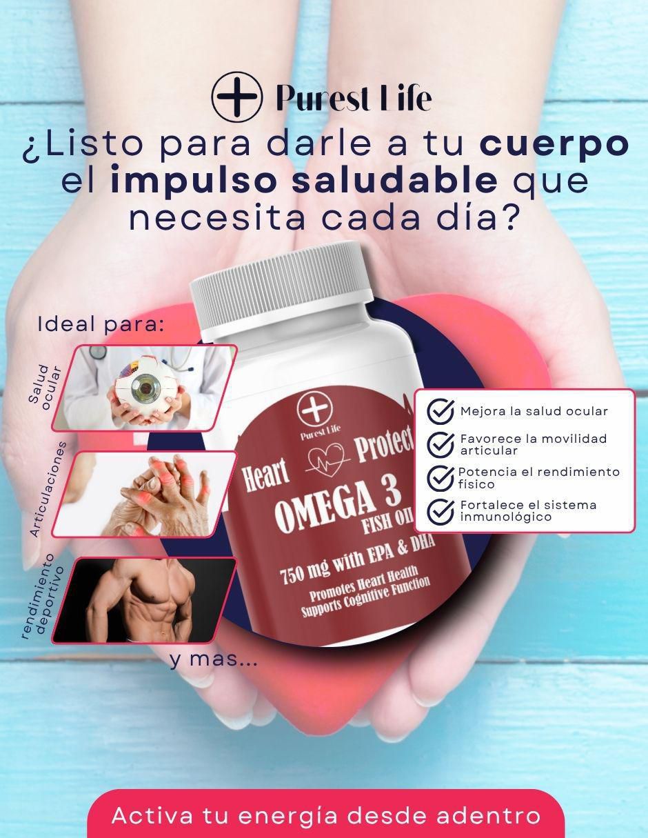 Suplemento de aceite de pescado Omega 3 cápsulas 2