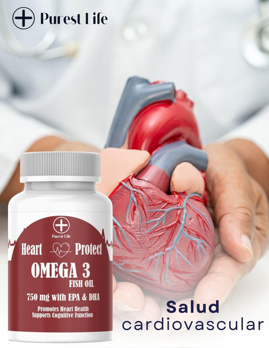 Suplemento de aceite de pescado Omega 3 cápsulas 3