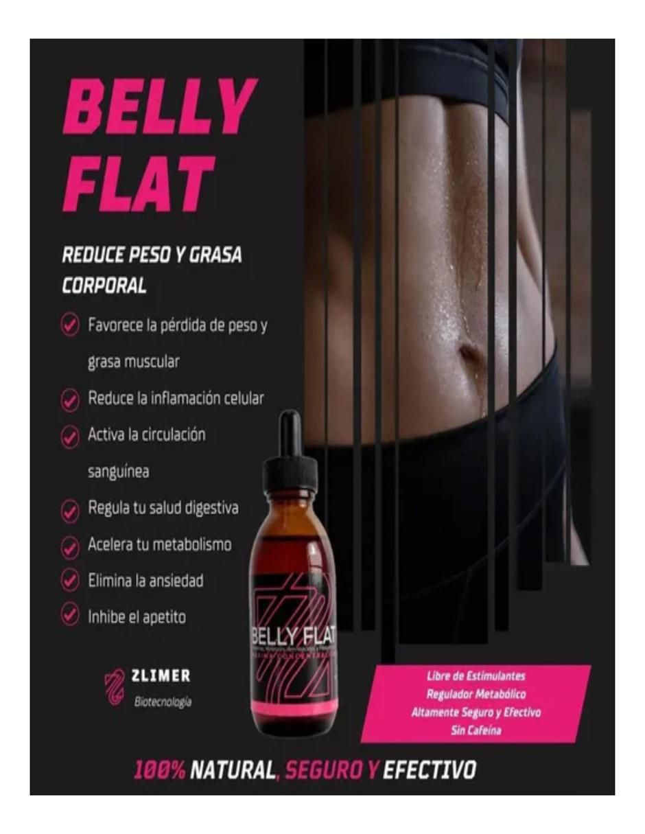 Belly zlimer termogenico y voluminizador de glúteos Belly Fat con  multivitamínico y antioxidante sabor fresa de 12 oz