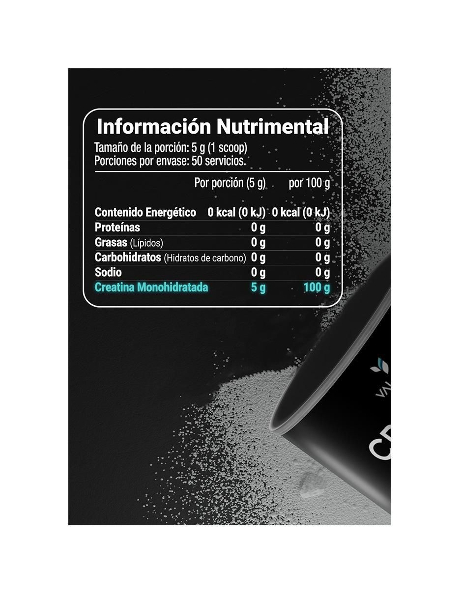 Creatina monohidratada micronizada 250 g 3