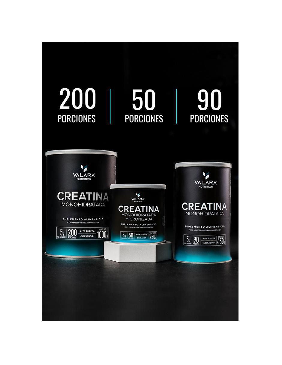 Creatina monohidratada micronizada 250 g 6