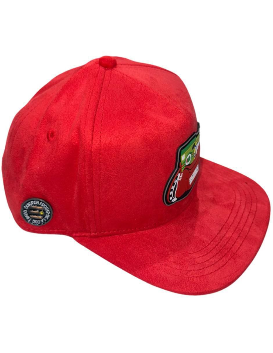 Gorra con visera plana broche para adulto 4
