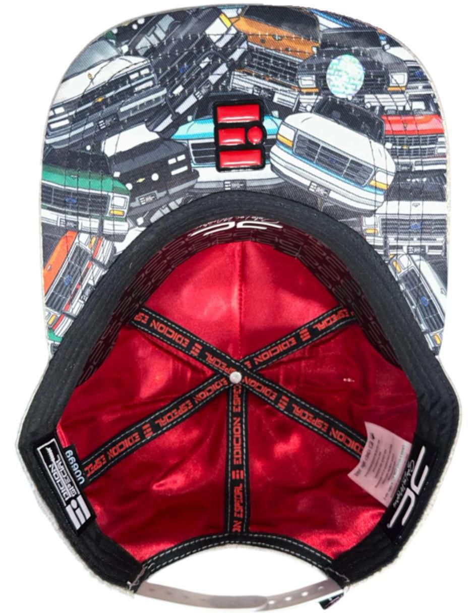 Gorra visera plana cerrada para hombre 2