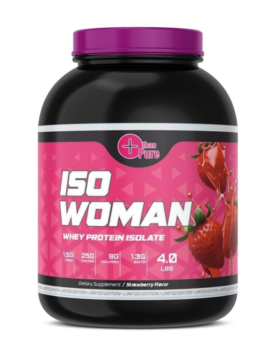 Iso woman con colageno sabor fresa de 1.8 kg Iso woman con colageno sabor fresa de 1.8 kg