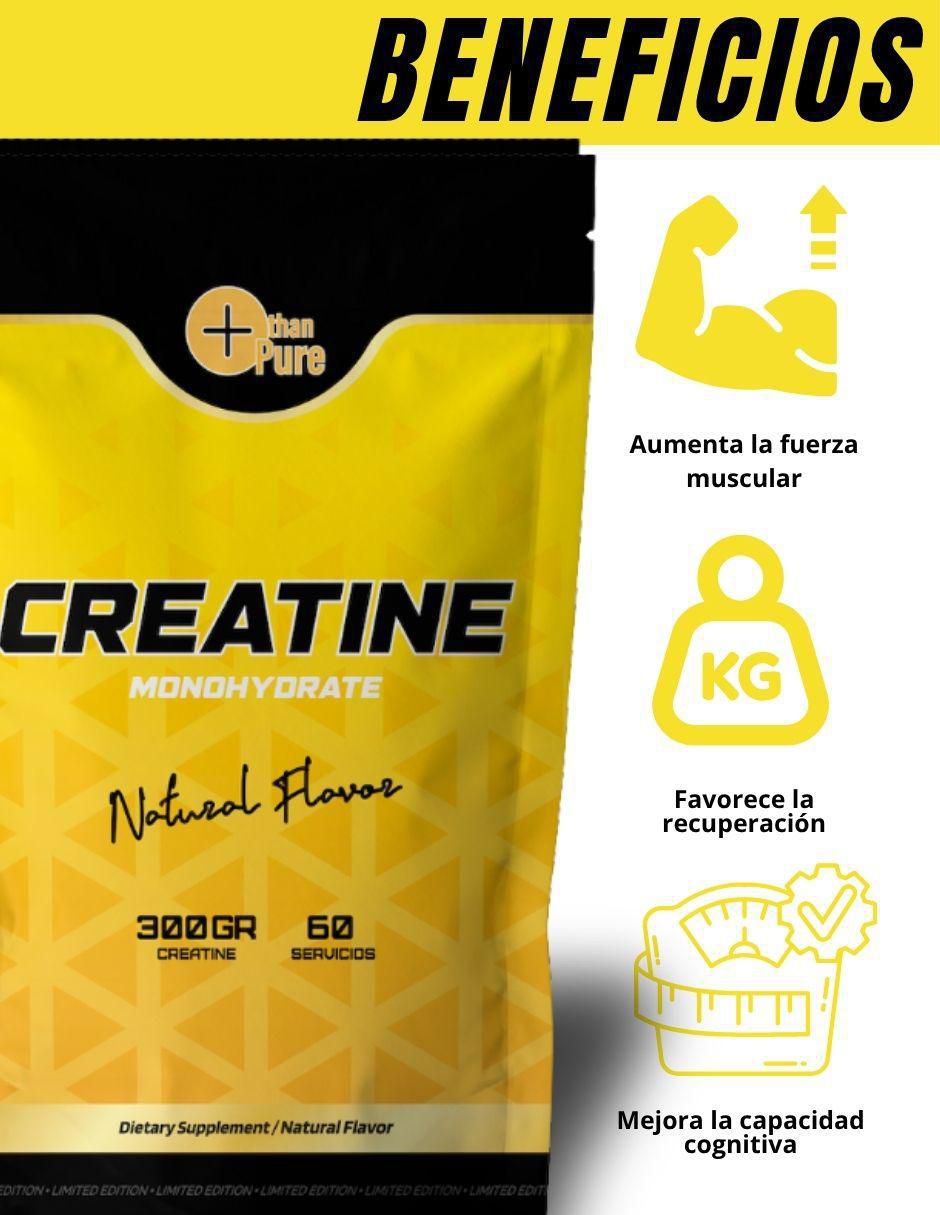 Kit de suplementos alimenticios Whey Protein + Creatina Monohidratada 5