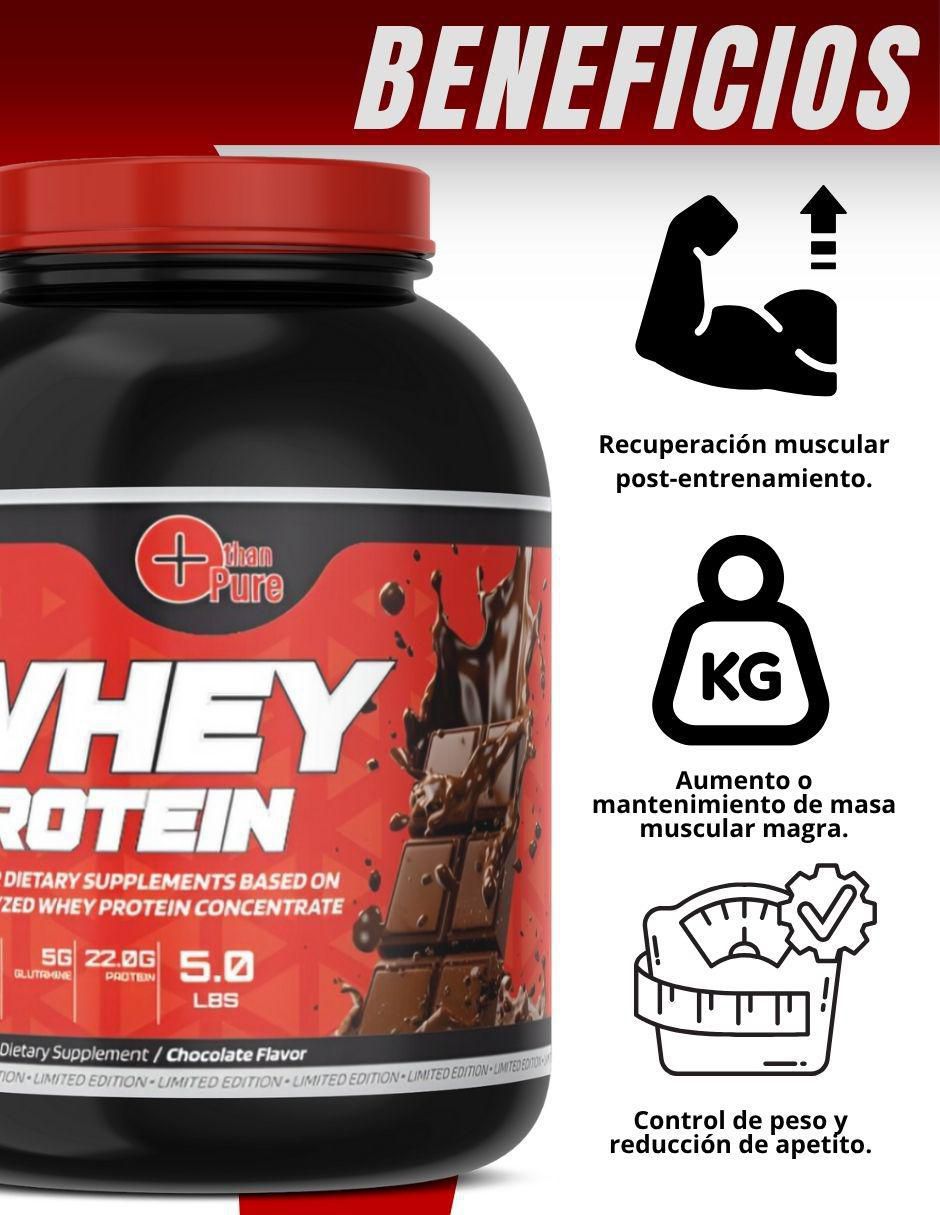 Kit de suplementos alimenticios Whey Protein + Creatina Monohidratada 6