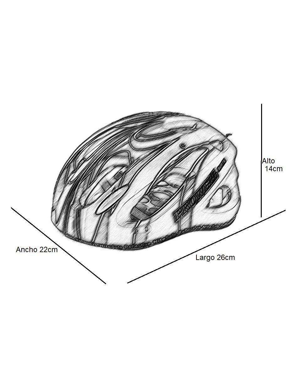 "casco" medio casco "para" ciclismo prowell "para" unisex