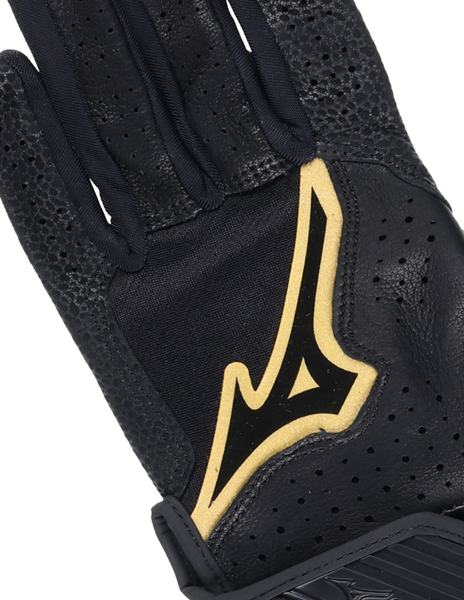 GUANTES MIZUNO PIEL, M, NEGRO