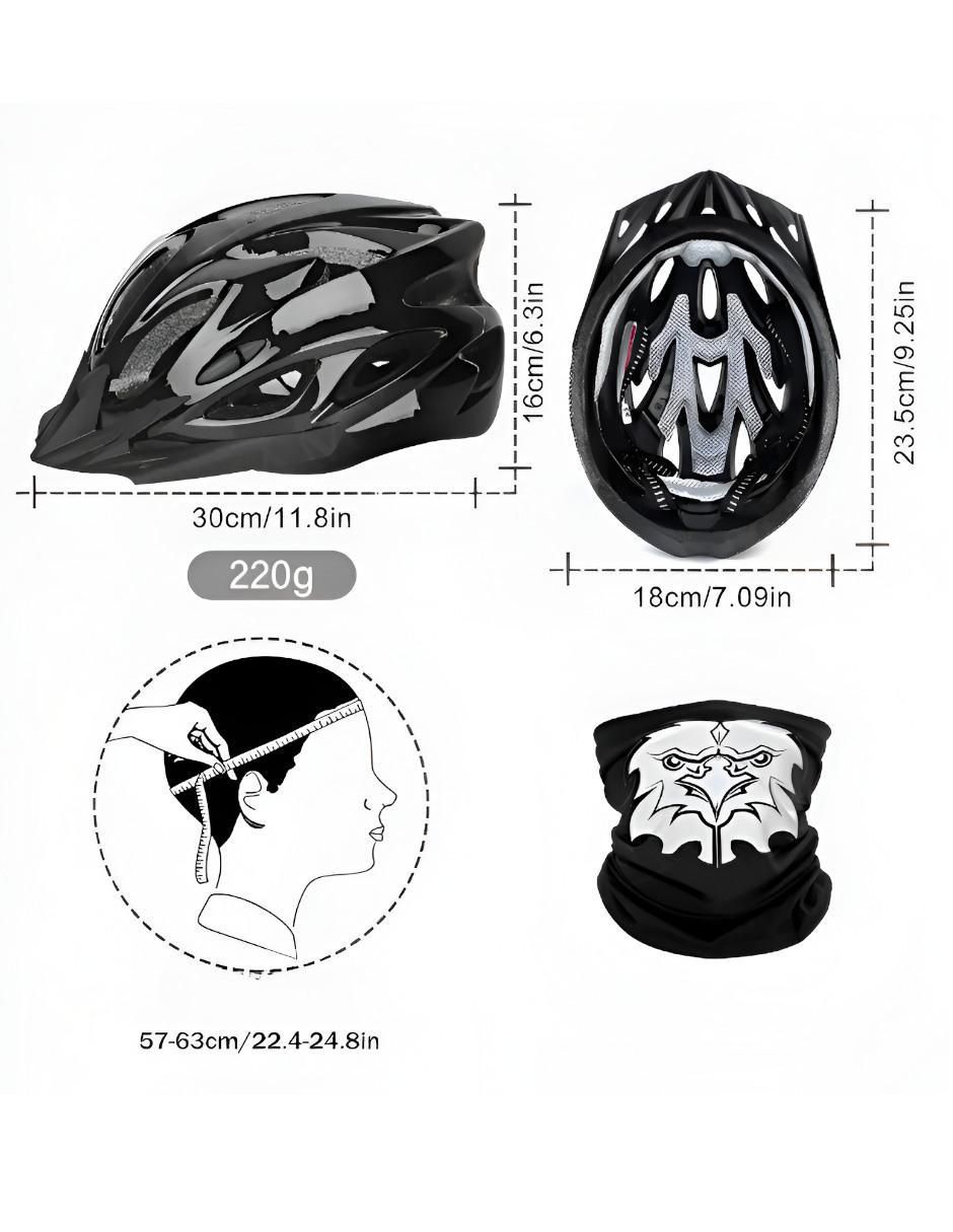 Casco para ciclismo unisex 4