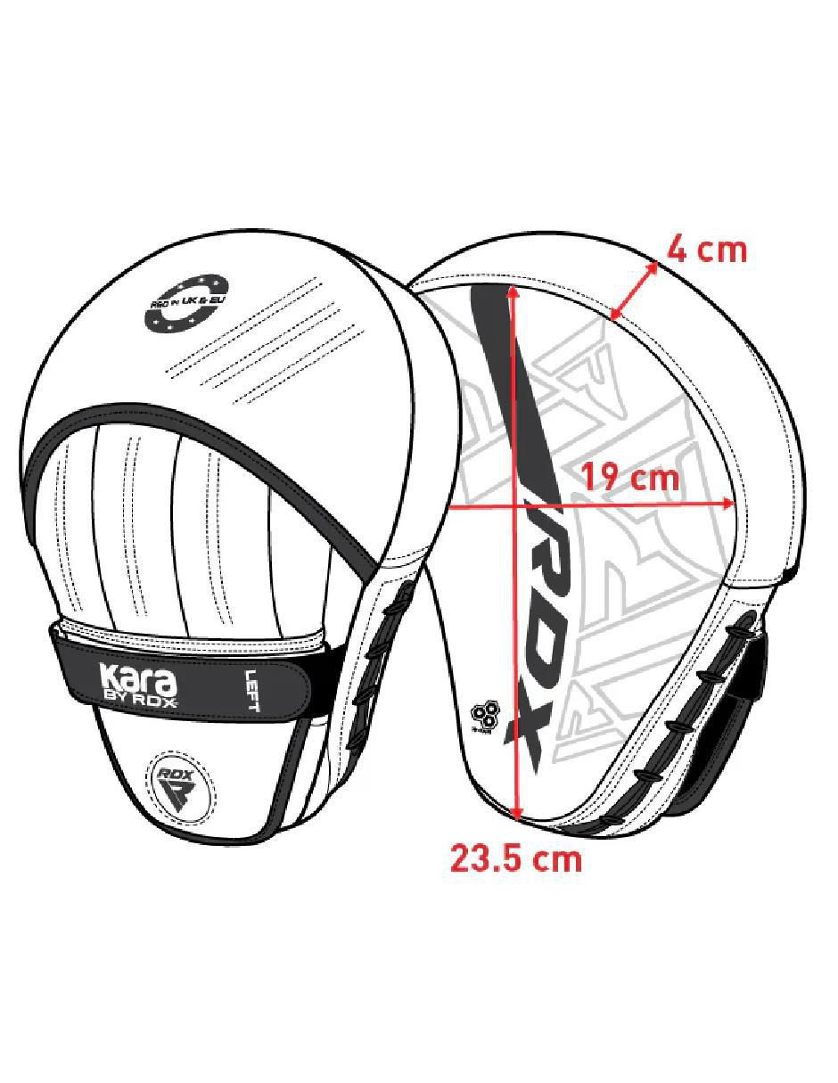 Manopla box adulto kara F6 5