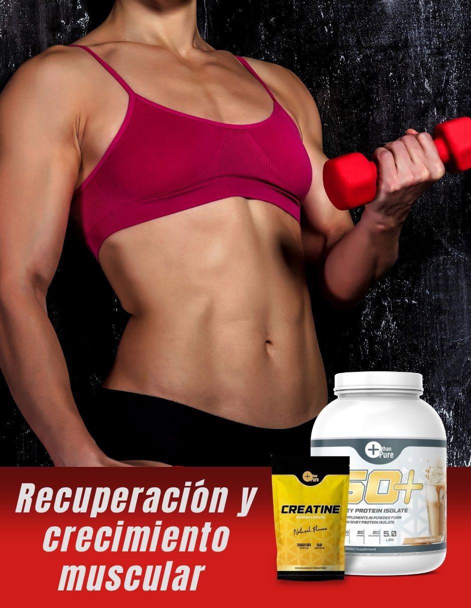 Kit de suplementación con proteína whey y creatina monohidratada sabor capuccino de 2.2 kg 3