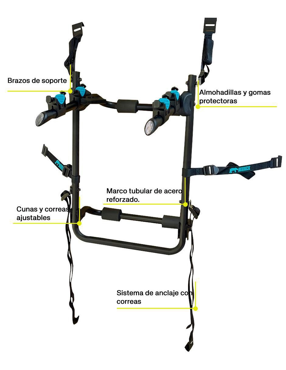Rack porta bicicleta para auto Genesis Pro