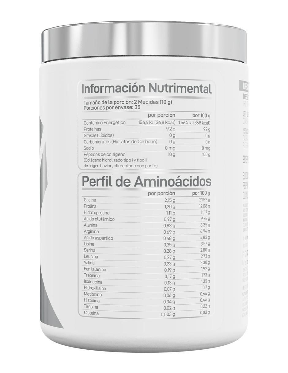 Péptidos de colágeno con colágeno sin sabor de 350 g 3