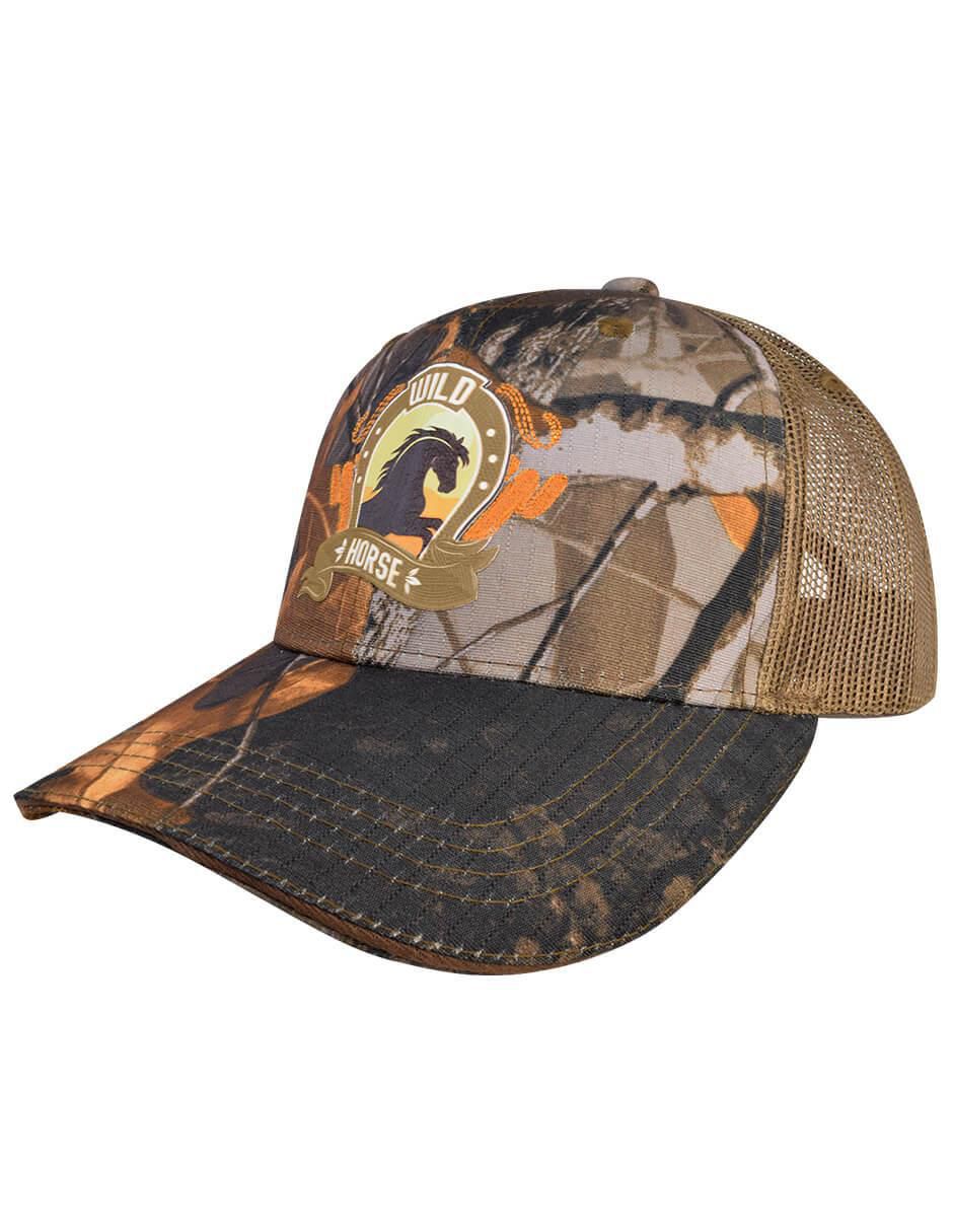Gorra visera curva velcro casual Wild Horse para hombre Gorra visera curva velcro casual Wild Horse para hombre