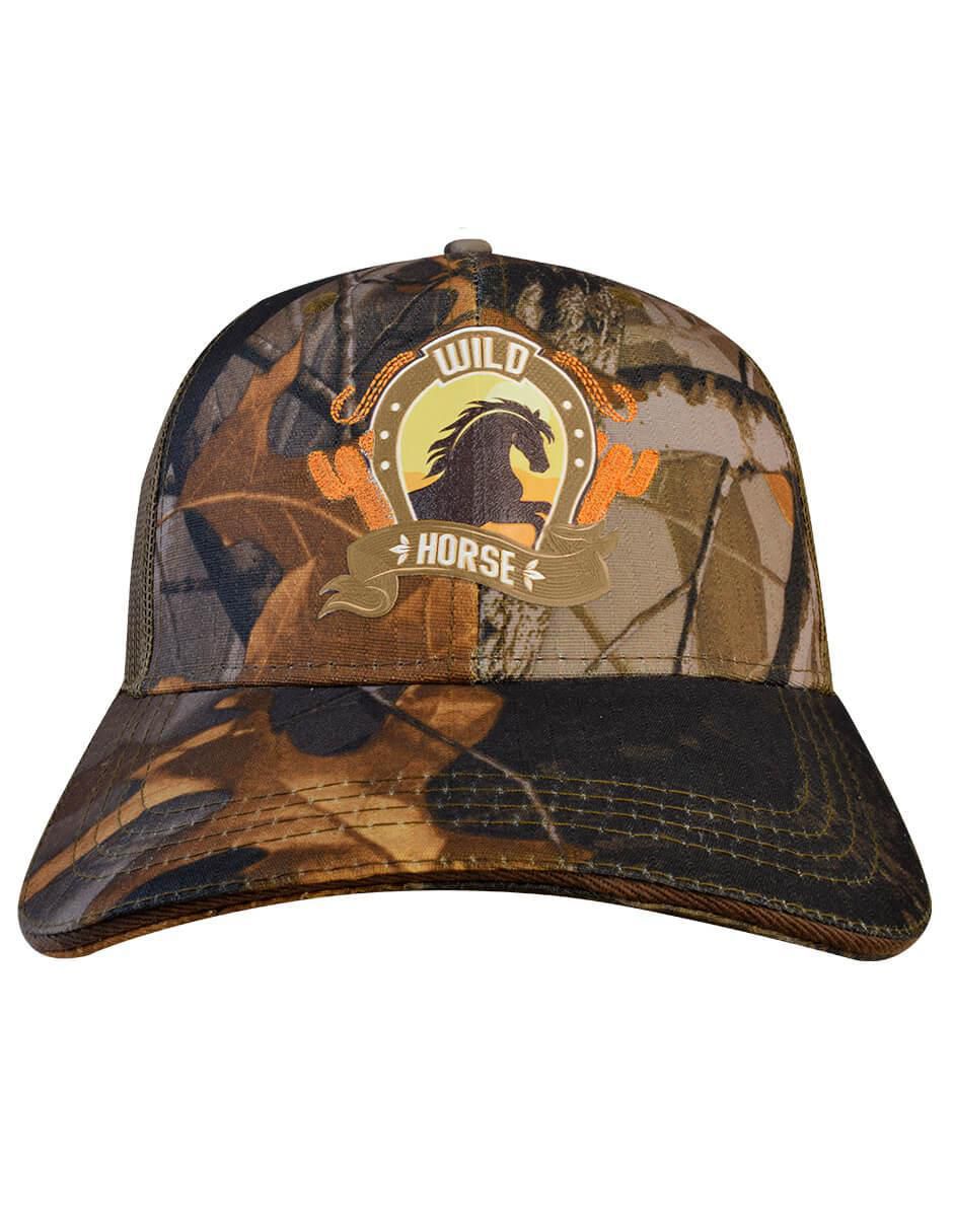 Gorra visera curva velcro casual Wild Horse para hombre 2