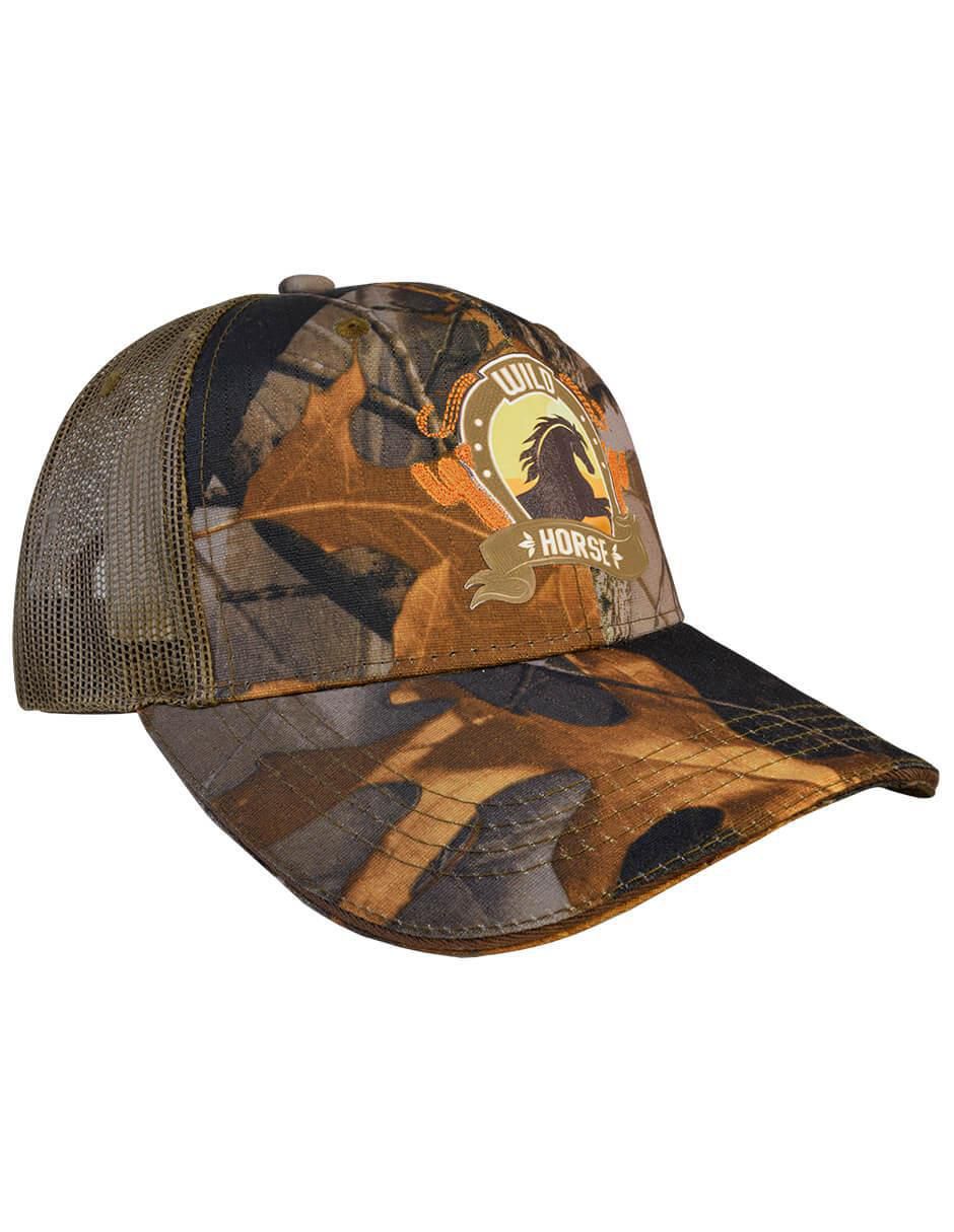 Gorra visera curva velcro casual Wild Horse para hombre 3