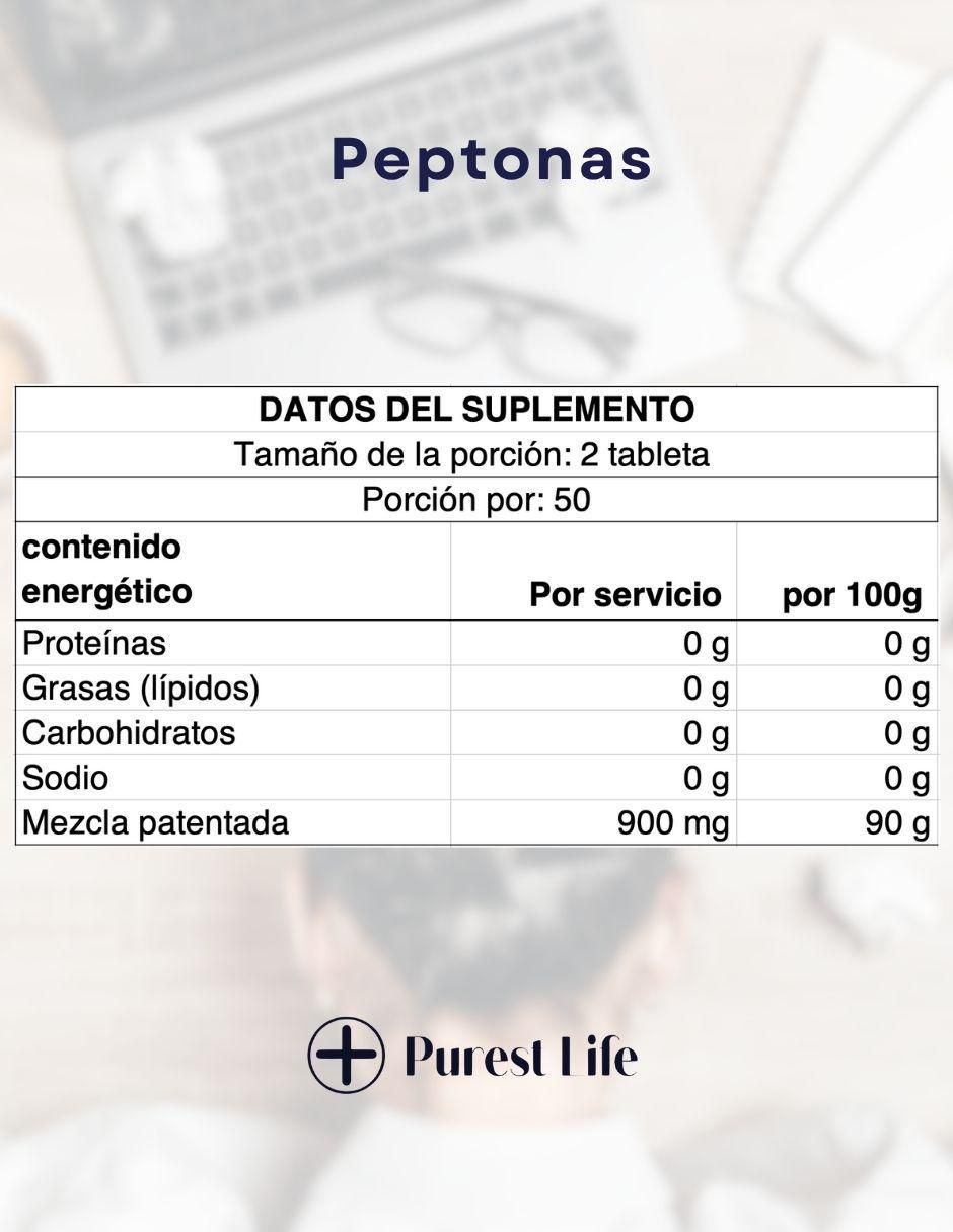 Kit de suplementos alimenticios Creatina + Peptonas + Magnesio 5