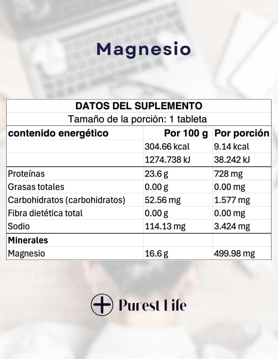 Kit de suplementos alimenticios Creatina + Peptonas + Magnesio 6