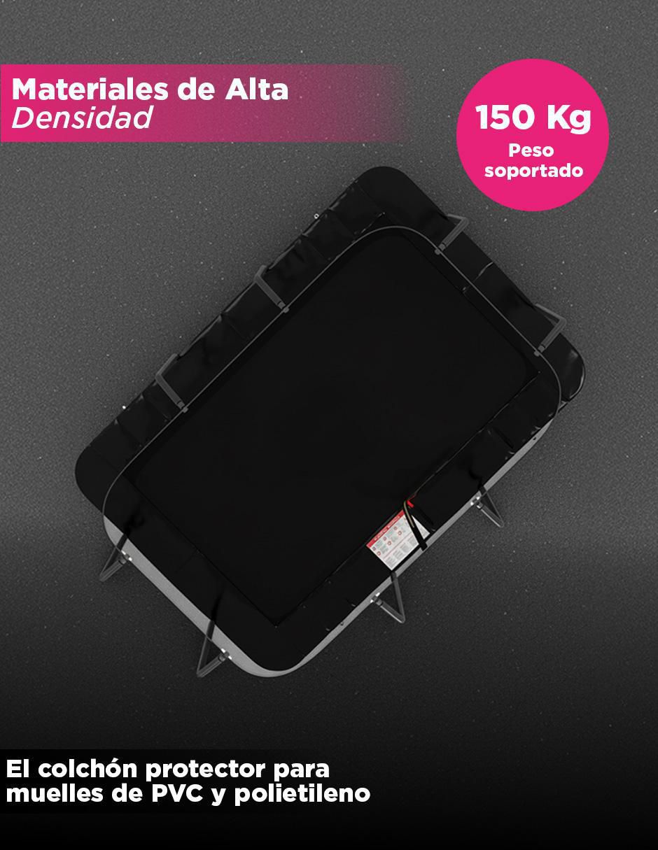 Trampolín Skyzone Diseño Rectangular con Red Envolvente 3