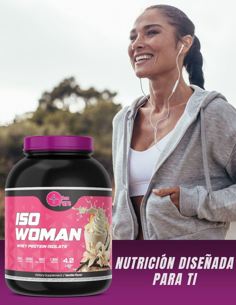 Iso Woman con colageno sabor vainilla de 1.8 kg 5