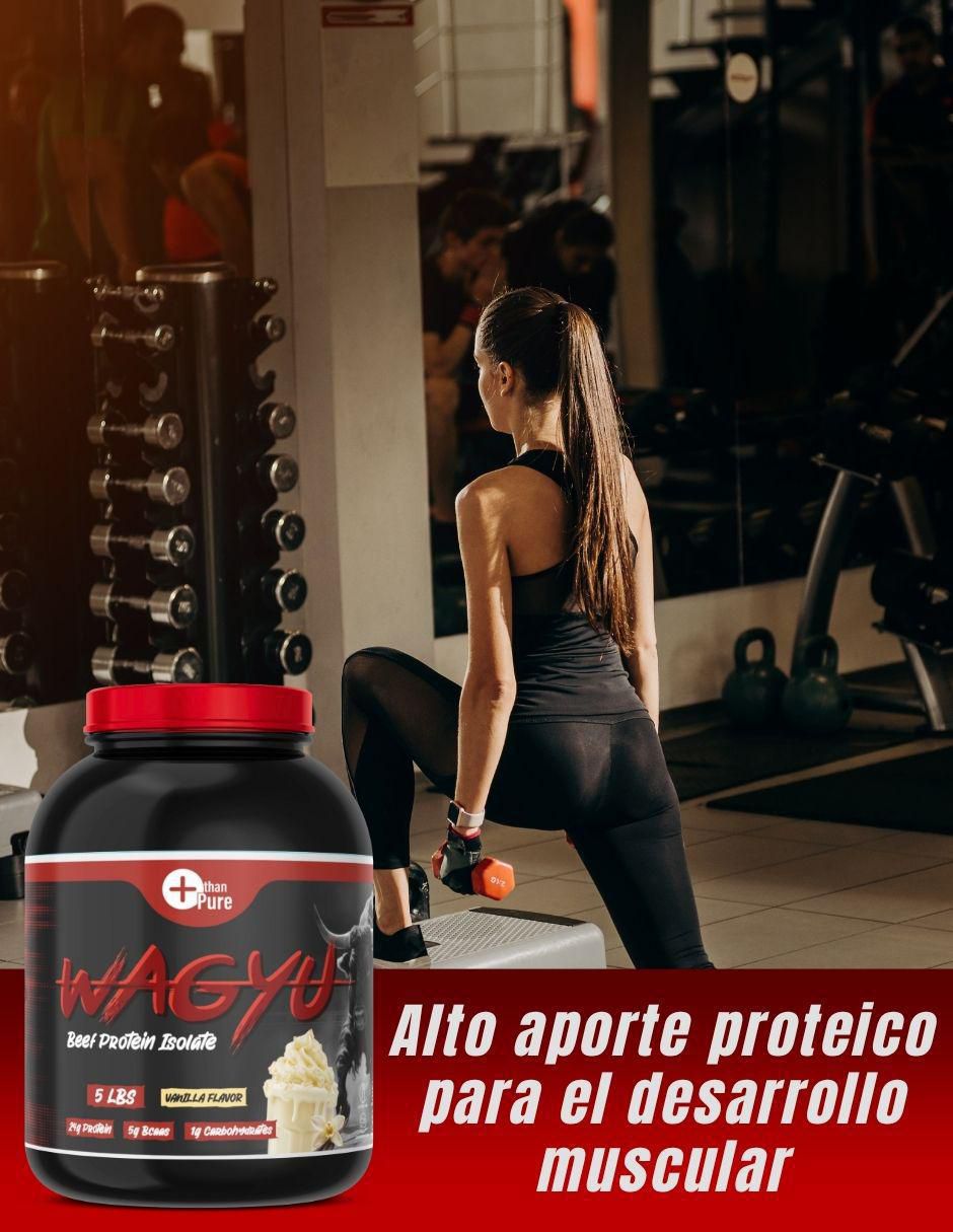 Aislada de proteína de carne de res con proteína sabor vainilla de 2.2 kg 4