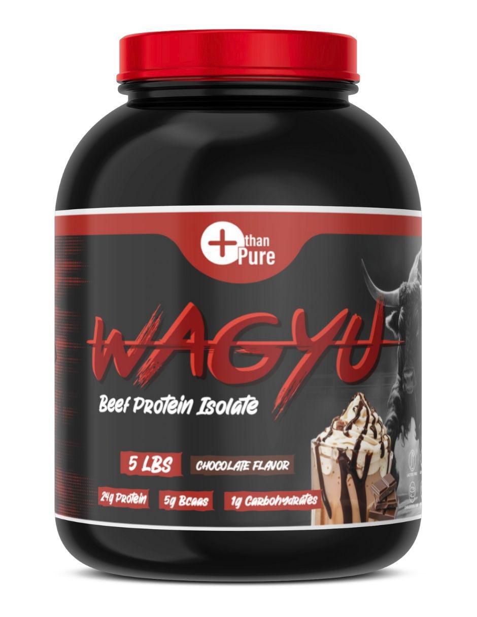 Aislado de proteína de carne de res con proteína sabor chocolate de 2.2 kg