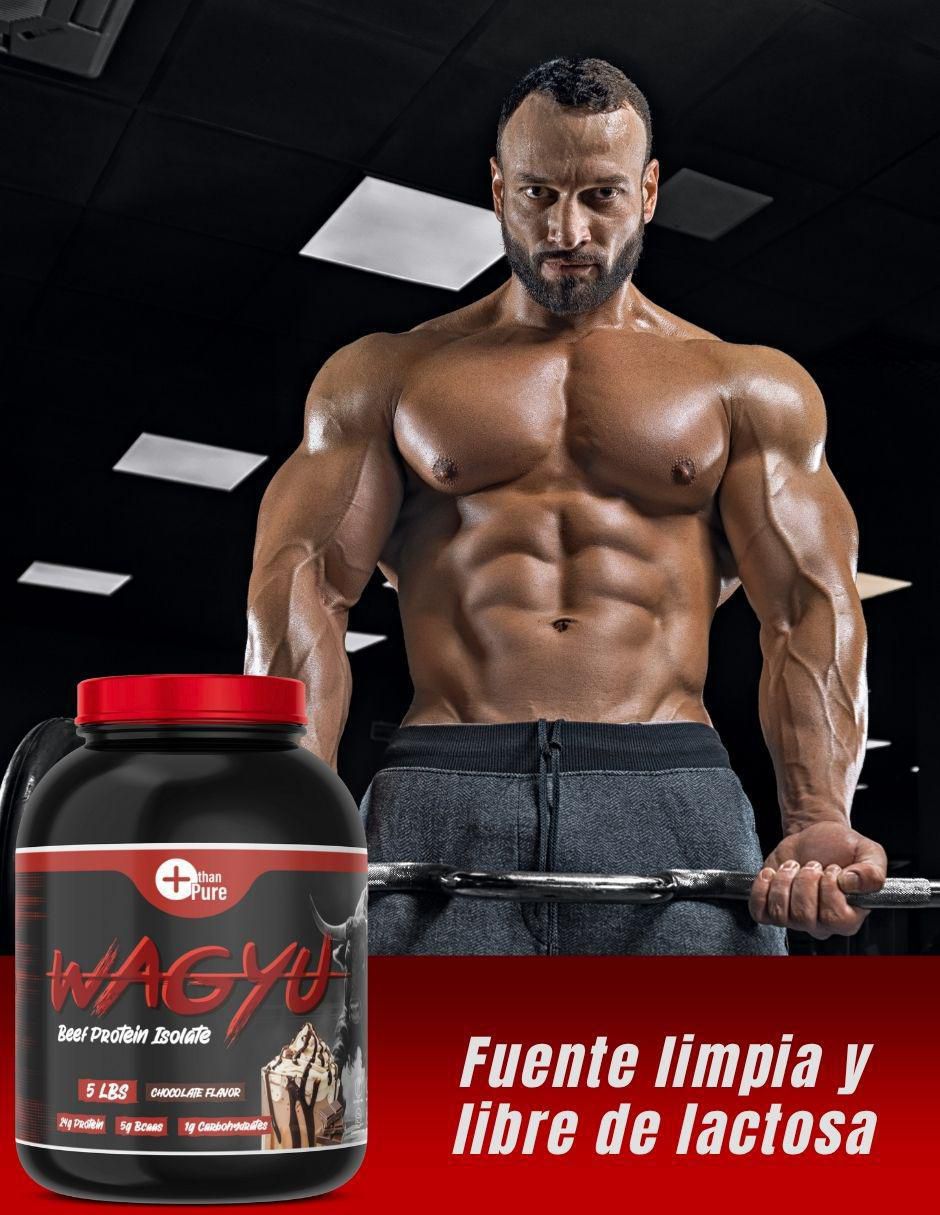 Aislado de proteína de carne de res con proteína sabor chocolate de 2.2 kg 6