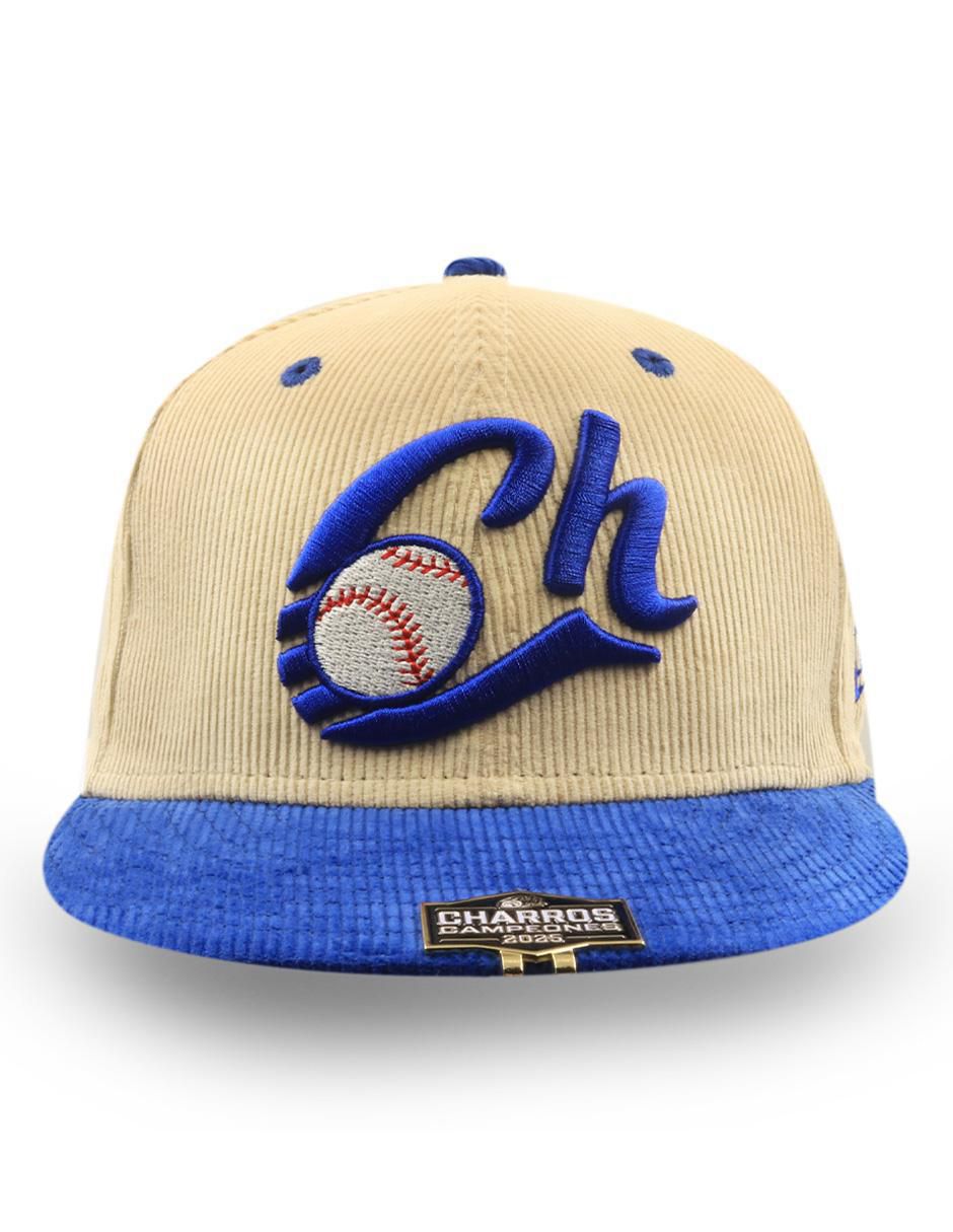 Gorra visera plana cerrada para béisbol Charros de Jalisco Unisex