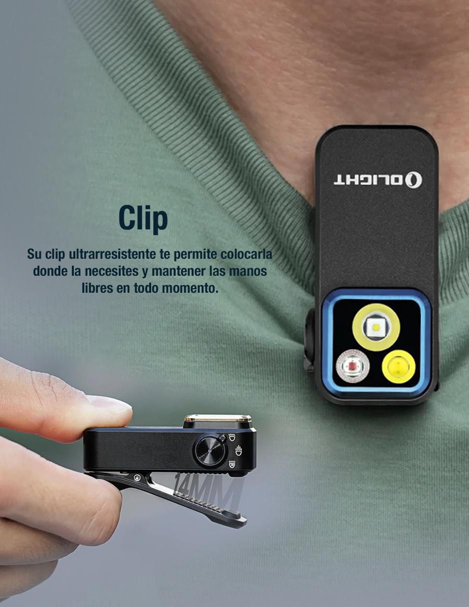 Linterna de bolsillo OCLIP PRO 4