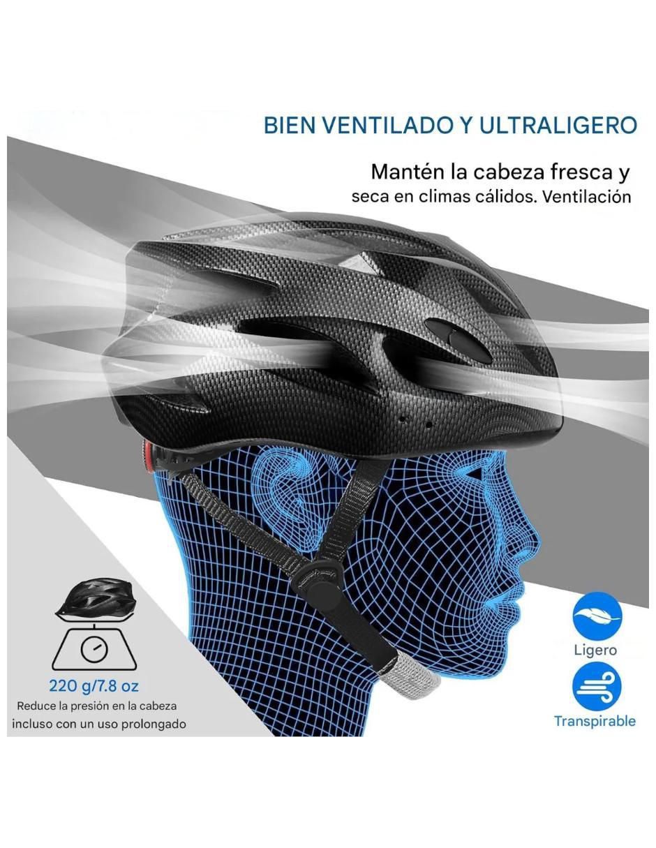 Casco 3/4 para ciclismo unisex 2