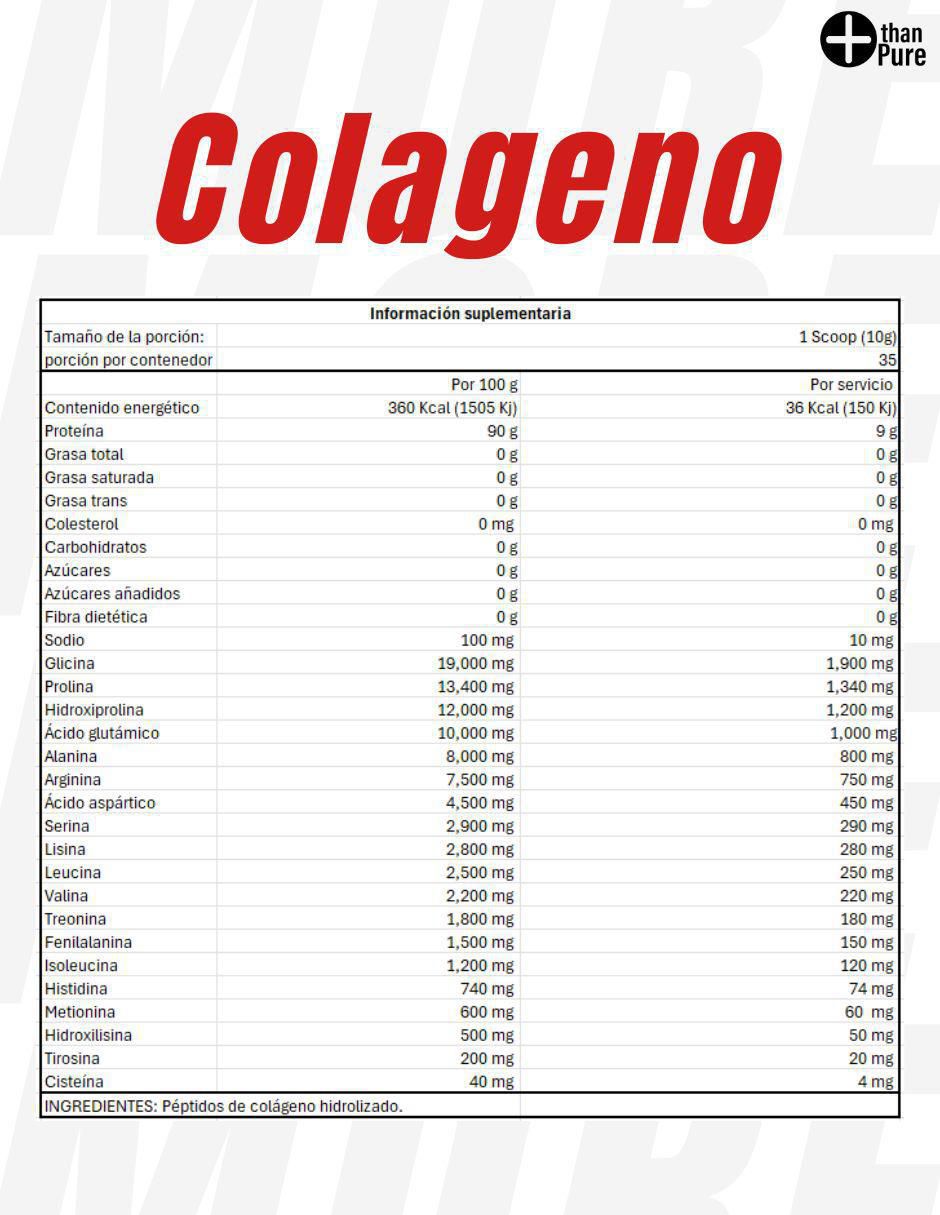 Colágeno hidrolizado biotina sabor capuccino de 300 g 6