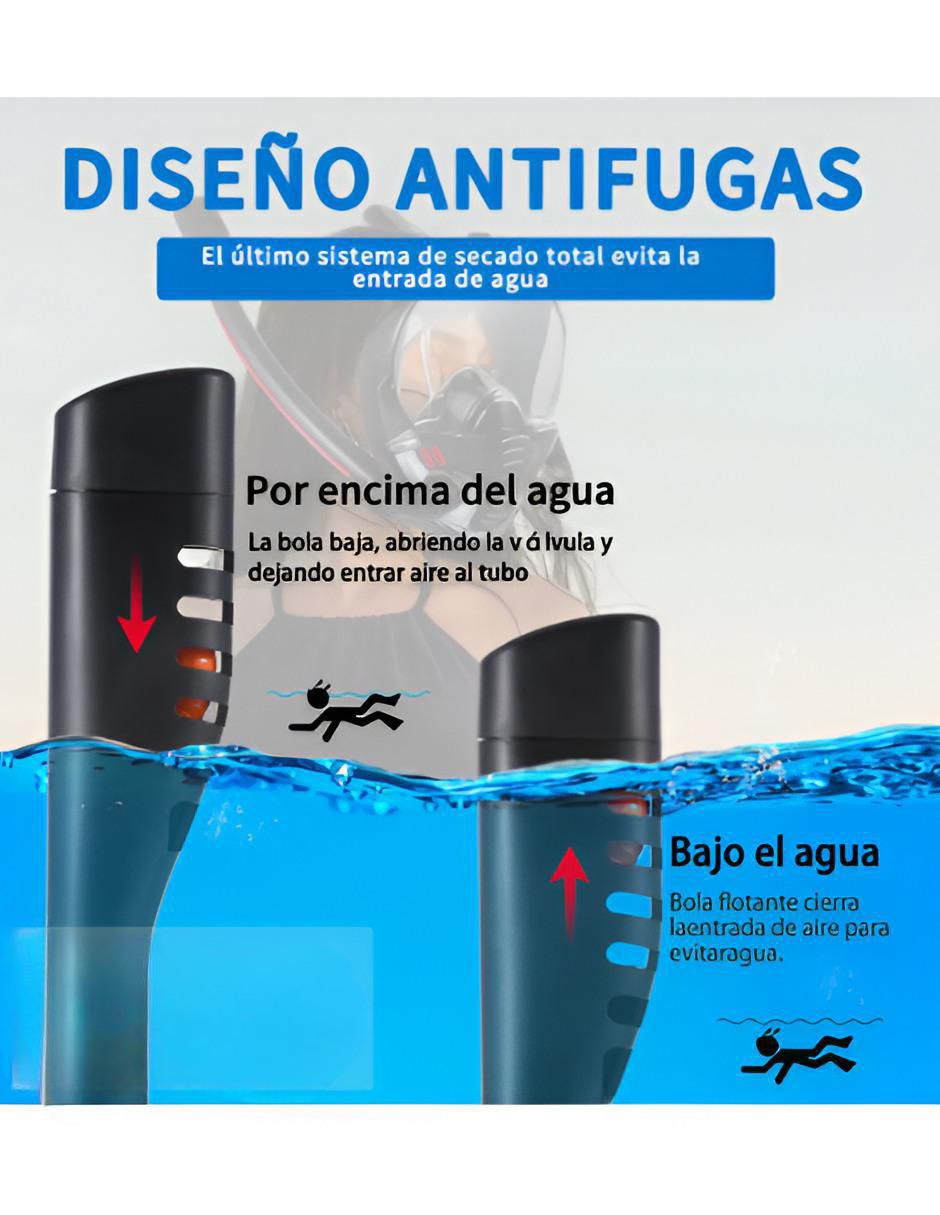 Visor de buceo adulto 3