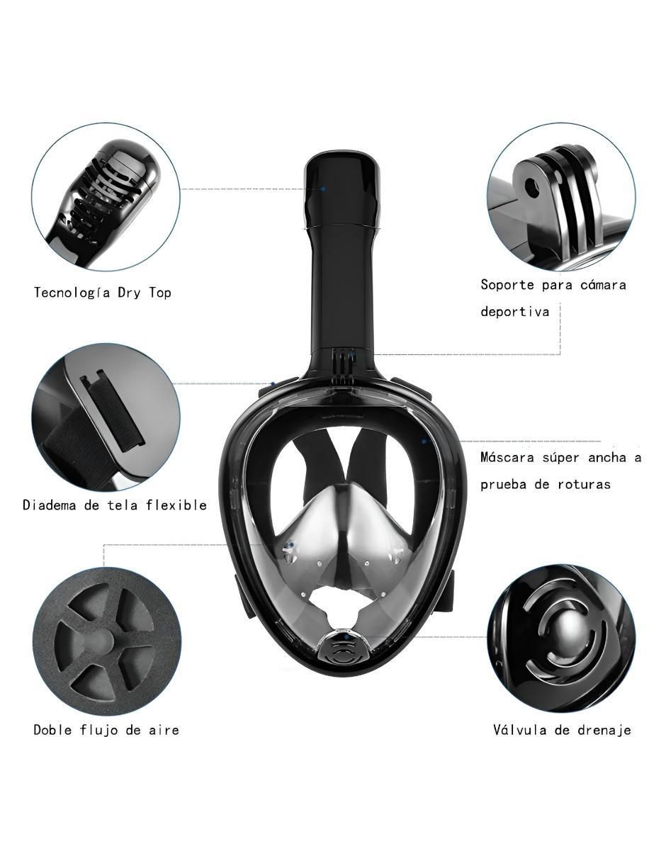 Visor de buceo adulto 3