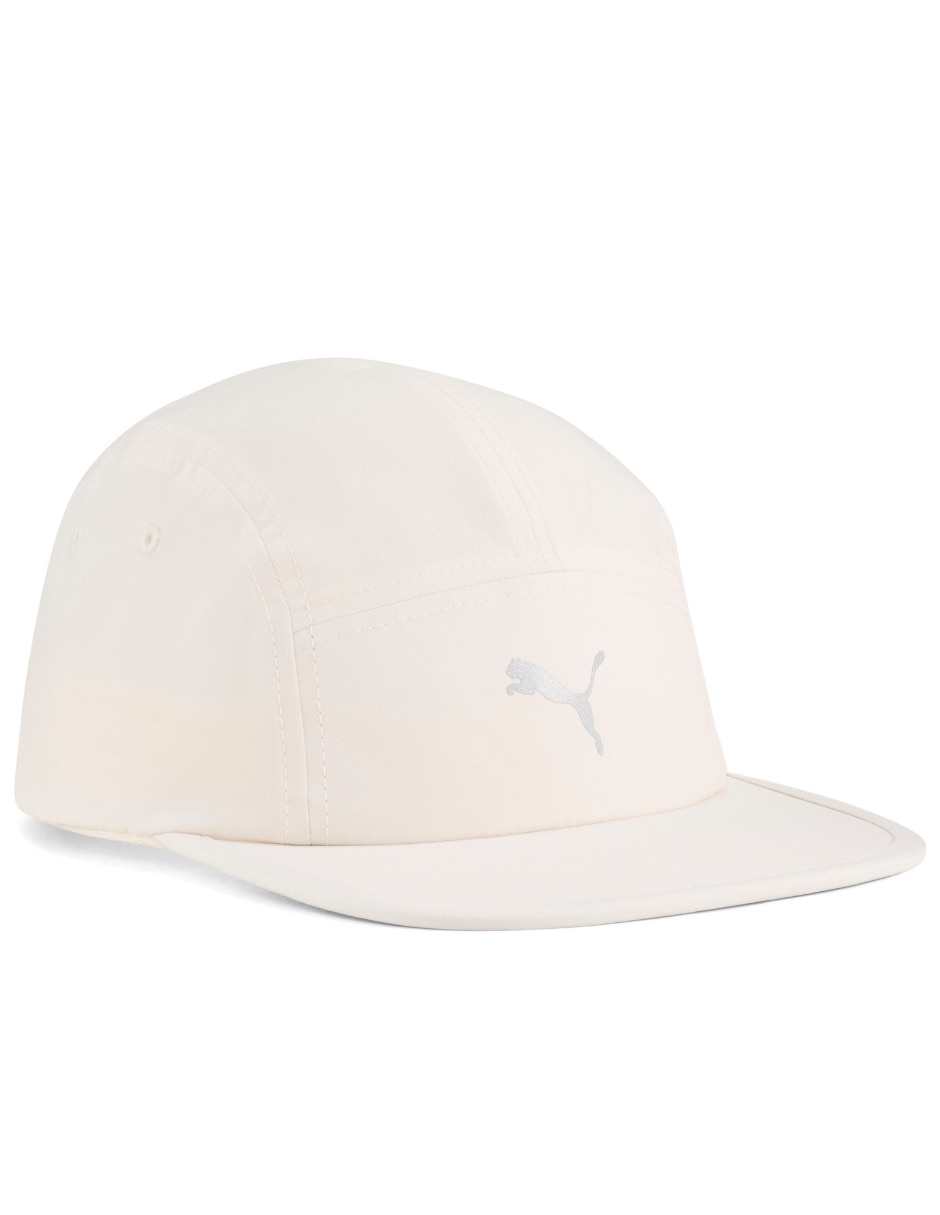Gorra visera curva velcro para entrenamiento Ess Running 5 Panel adulto
