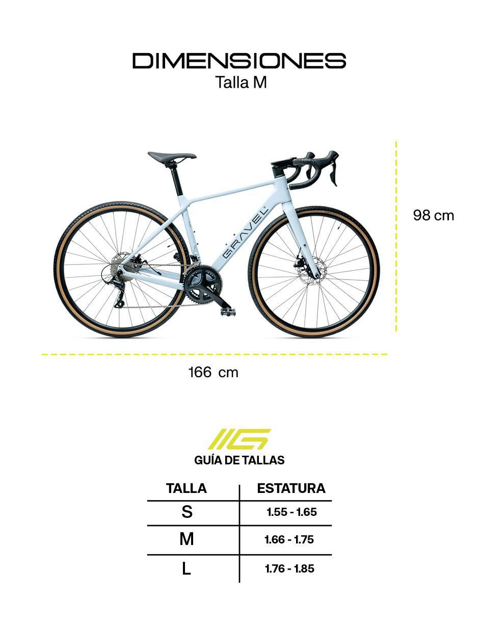 Bicicleta de montaña rodada 700 Tucson 52 unisex