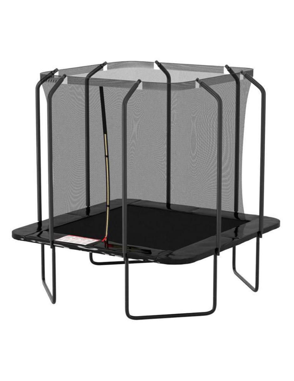 Trampolín Jumpbox 8FT Red Envolvente y Rebote Controlado