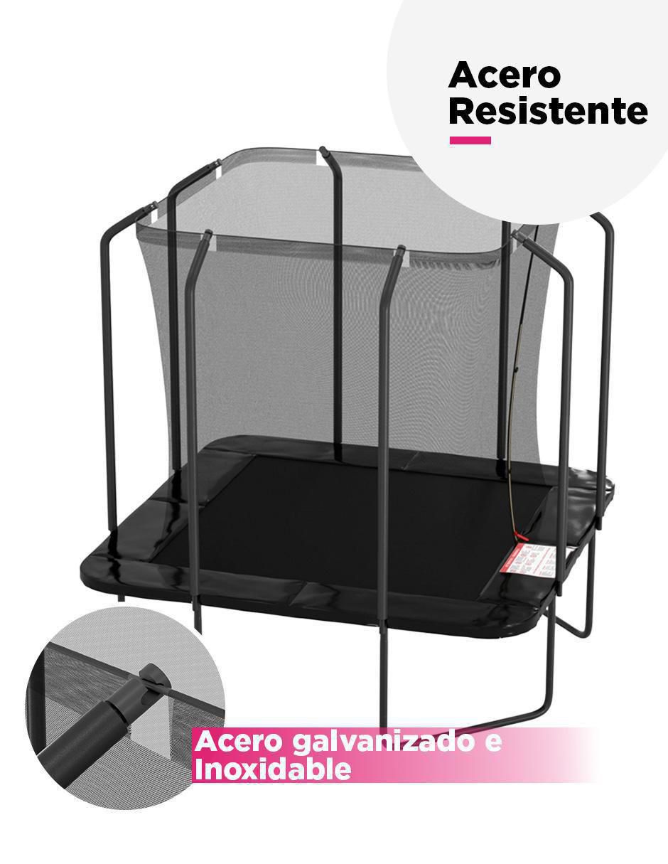 Trampolín Jumpbox 8FT Red Envolvente y Rebote Controlado 2