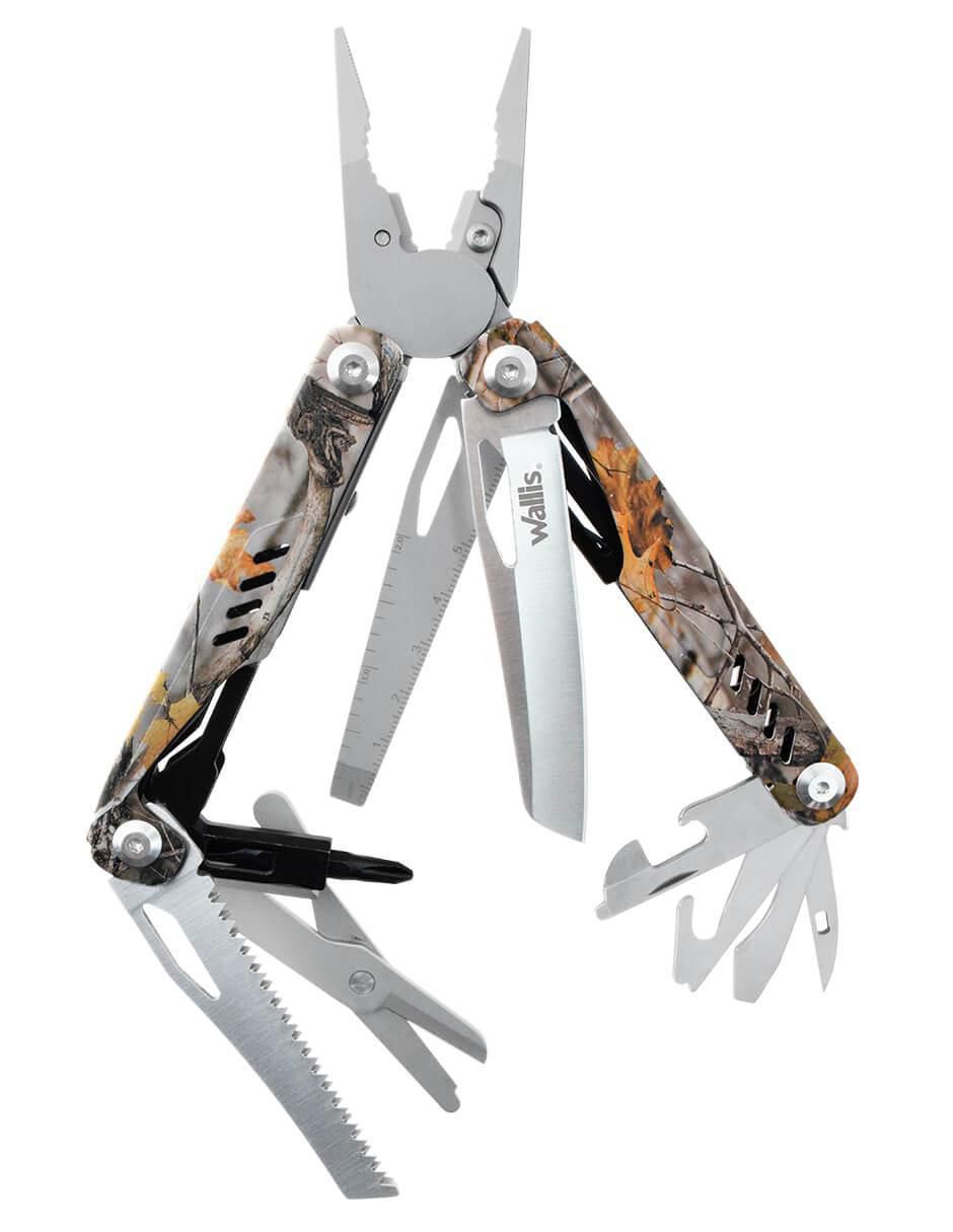 Multiherramienta plegable de 17 usos con pinza