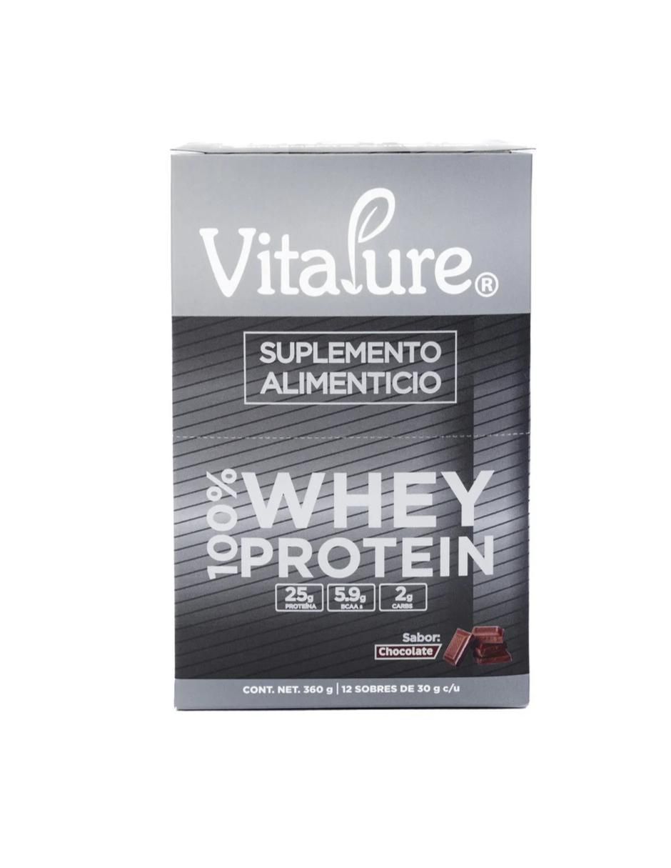 Kit de suprementos alimenticios Sobres whey protein chocolate+ colágeno hidrolizado 6