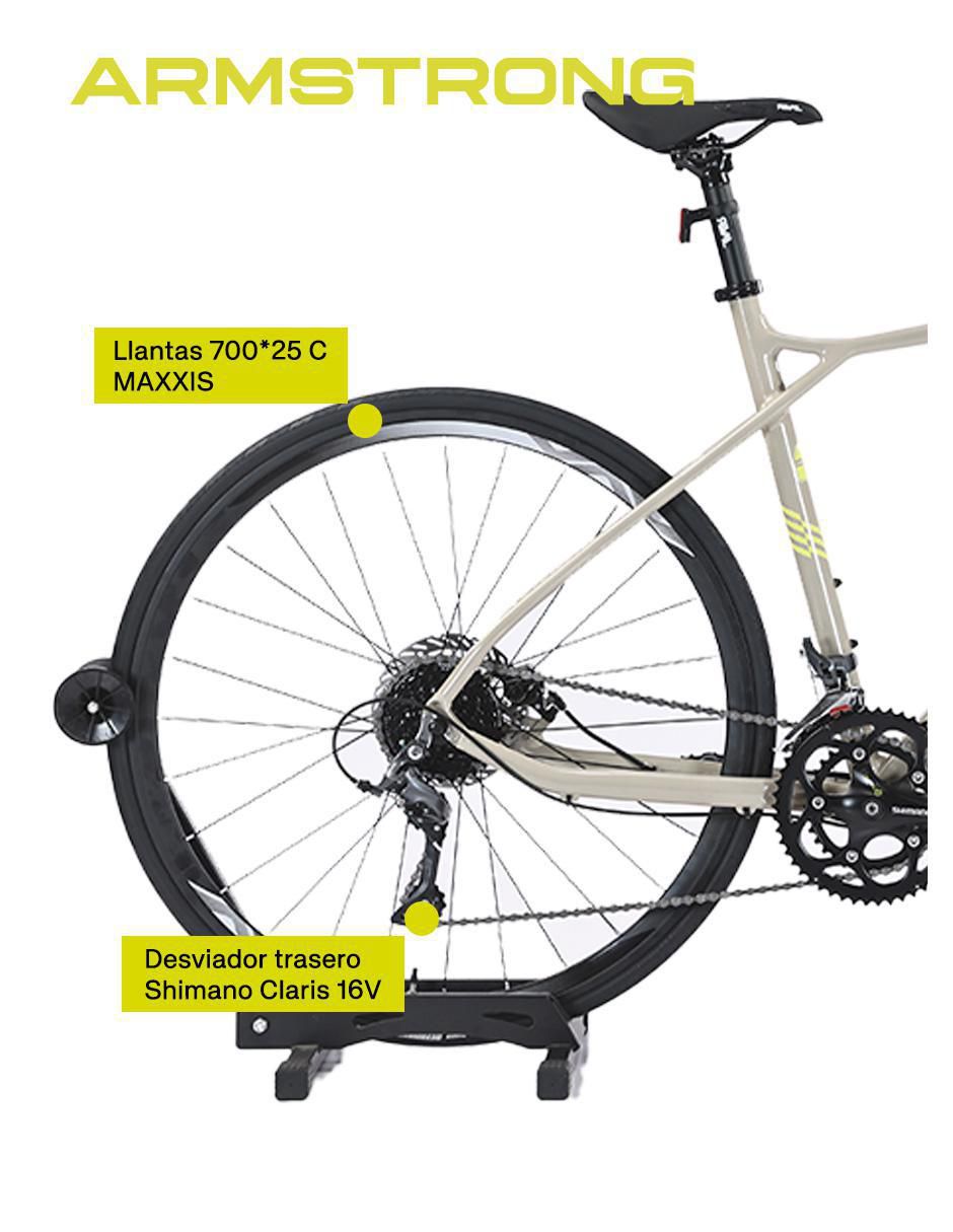 Bicicleta de ruta gravel "rodada" 700 armstrong 54 "para" unisex