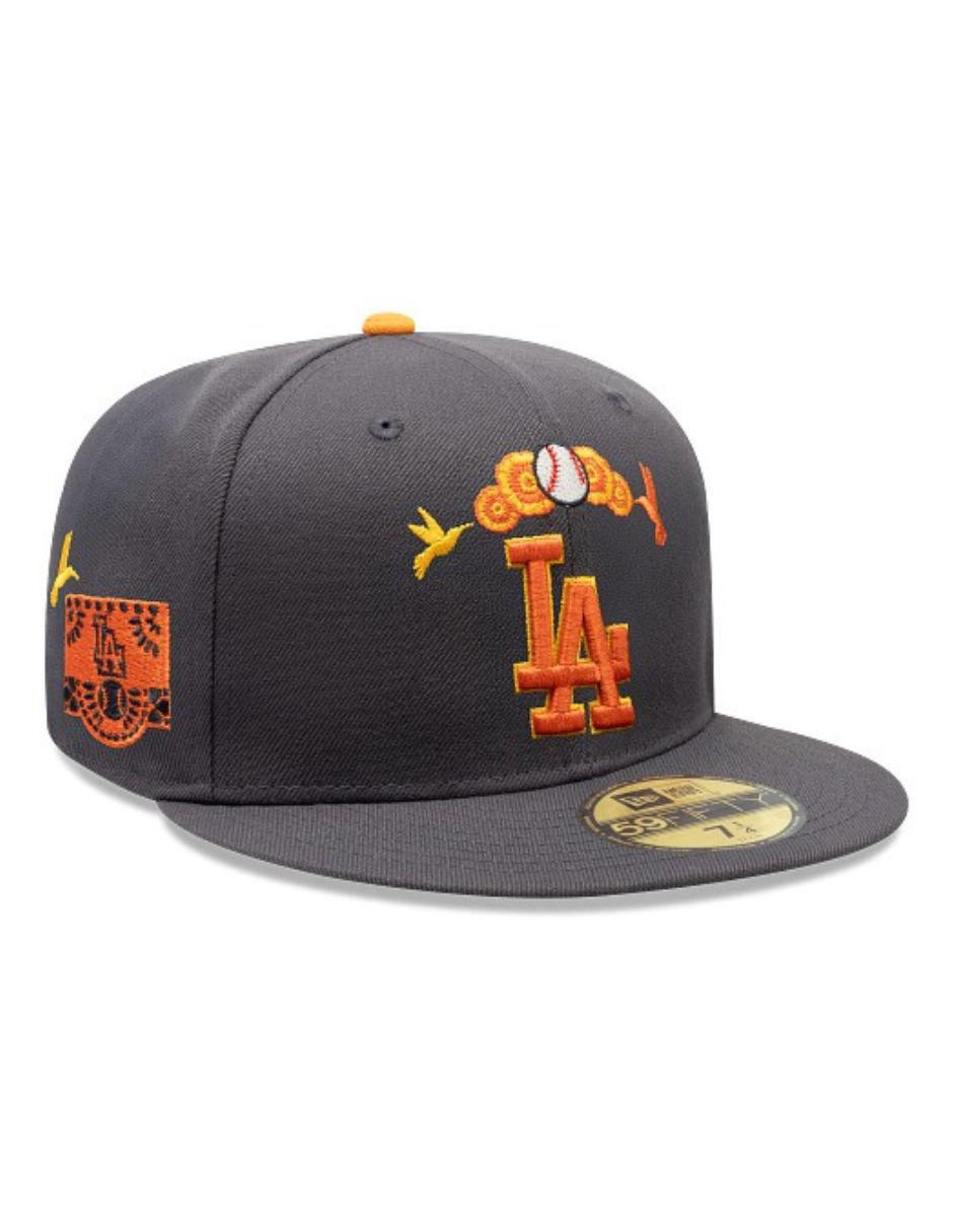 Gorra visera plana cerrada para Béisbol Día de Muertos Los Angeles Dodgers unisex 3